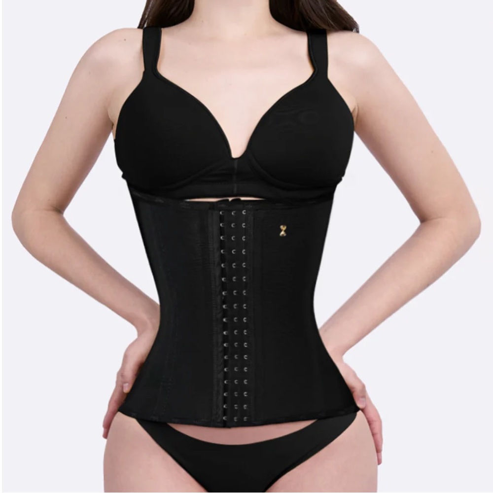 Sol Leon Black Waist Cincher Shapewear